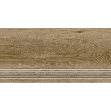 PŁYTKI GRES stopnica STARWOOD brąz 30x60