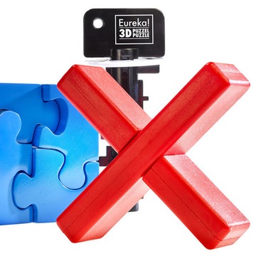 Łamigłówki INTELLIGENT (Key Maze, Square Jigsaw, C