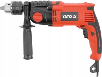 ЭЛЕКТРИЧЕСКАЯ УДАРНАЯ ДРЕЛЬ YATO 1200 Вт С РУЧКОЙ 16 ММ, 2-Я ПЕРЕДАЧА YT-82045