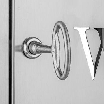 Шкаф-шкаф WATER Valve 25x25x15 см, НЕРЖАВЕЮЩАЯ