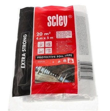Folia ochronna Scley Extra Strong LDPE (4 x 5 m)