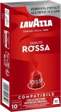 Kapsułki do NESPRESSO LAVAZZA Qualita ROSSA 10 sztuk
