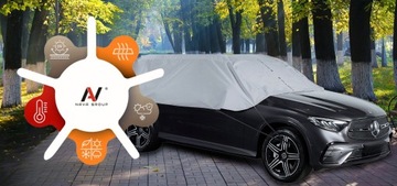 Pokrowiec Półpokrowiec na Samochód SUV L Auto Plandeka Exclusive MIĘKKI