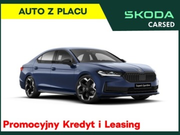 Skoda Superb IV Liftback 2.0 TSI 204KM 2026 Skoda Superb SPORTLINE 204 TSI DSG z placu 204 KM