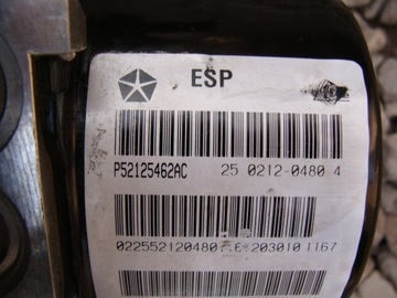 АБС ESP DODGE NITRO P52125462AC!!!
