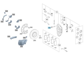ORG MERCEDES-BENZ ЗАЖИМНЫЙ ВИНТ M12 x 1,5 x 72
