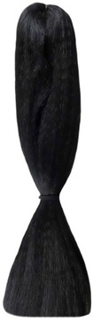 Włosy warkoczyki dredy PREMIUM SOFT KANEKALON CZARNY