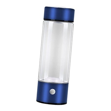 Бутылка для воды на открытом воздухе, 420 мл, легкая портативная USB для воды на открытом воздухе, синяя