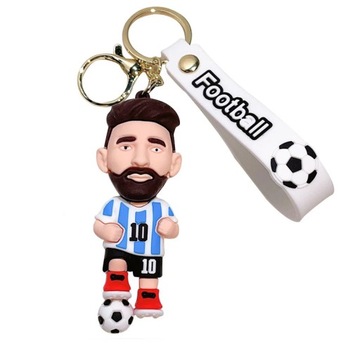 Breloczek Brelok do kluczy Piłka nożna Messi Jersey Fan piłki nożnej