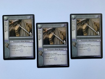 Ranger's Sword Blade of Aragorn 4u132 lotr tcg