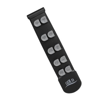 Пальцевые тренажеры для упражнений на пальцы, фортепиано, ручная работа, черные