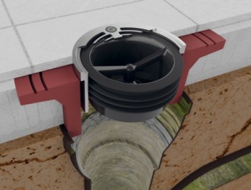 Универсальный сухой сифон GREEN DRAIN 3 дюйма 75-85мм GD3