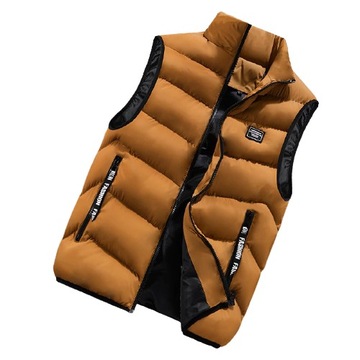 KAMIZELKA PIKOWANA MĘSKA BEZRĘKAWNIK PUCHOWA 4XL