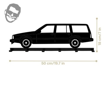Вешалка для Volvo 740 Kombi — украшение гаража для любителей