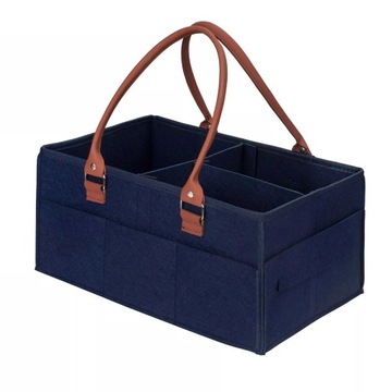 ORGANIZER NA PIELUSZKI KOSMETYKI ZABAWKI PODRÓŻNY TORBA FILCOWA SEGREGATOR