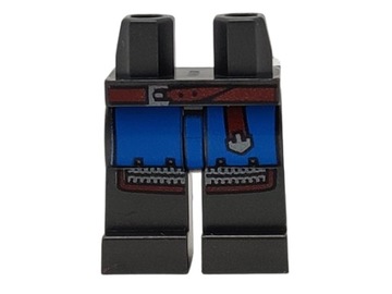 LEGO Nogi Nóżki 970c00pb1172 Spodnie Castle Rycerz Black Falcon