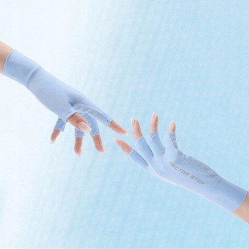 Rękawiczki przeciwsłoneczne bez palców UPF 50
