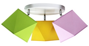 LAMPA SUFITOWA ŻYRANDOL PLAFON dla dzieci LED 3plp