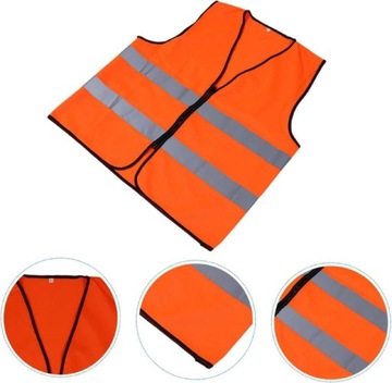 Светоотражающий жилет на молнии (XL)