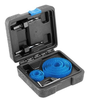 HOGERT KOMPLET ZESTAW OTWORNIC ZE STALI WĘGLOWEJ 14 CZĘŚCI HT6D464