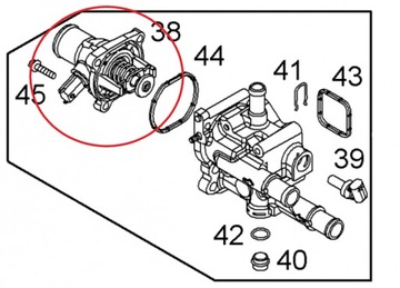 ТЕРМОСТАТ OPEL VECTRA C ZAFIRA B ASTRA 1.6 1.8 16V