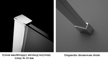 Modo New II Walk-in ścianka 100x200 RADAWAY