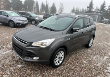 Ford Kuga II SUV 1.5 EcoBoost 150KM 2016 Ford Kuga Niemcy Grzane Fotele,Hak,Grzane Fotele 1.5 Benzyna 150KM, zdjęcie 1