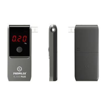 Электрохимический алкотестер Promiler AL8000 Plus, серый