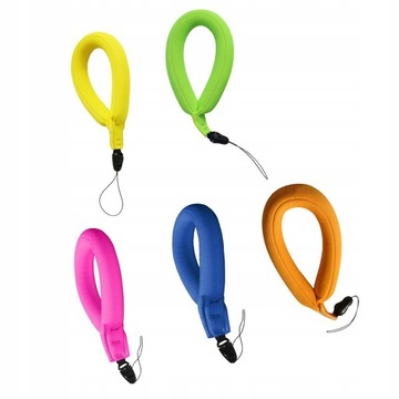 Водонепроницаемая плавающая камера, универсальный плавающий ремешок синего цвета.