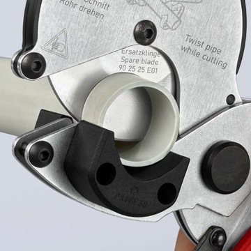 KNIPEX 90 25 25 РЕЗКИ ДЛЯ КОМПОЗИТНЫХ И ПЛАСТИКОВЫХ ТРУБ Ø2-26ММ