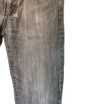 Hugo Boss Kansas Regular fit Dżinsy męskie Spodnie jeansowe szare W34 L30