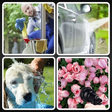 ПРОЧНЫЙ ВЫДВИЖНОЙ САДОВЫЙ ШЛАНГ 45 м + ПИСТОЛЕТ Разбрызгиватель + СОЕДИНИТЕЛИ + РУЧКА