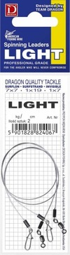 Przypon DRAGON Surfstrand 1x19 Light 3kg 30cm