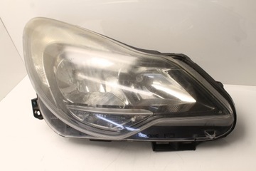 OPEL CORSA D LIFT 11R- REFLEKTOR PRAWY LAMPA PRAWY PRZEDNIA PRZÓD CIEMNA