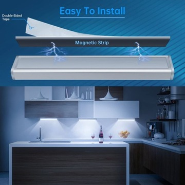 Световая лента с датчиком движения 72 LED USB