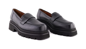 MOKASYNY 39 PLATFORMA SKÓRA NATURALNA 2797/6