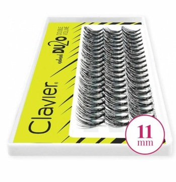 Clavier kępki rzęs DU2O Double Volume 11mm