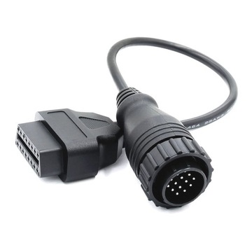 Złącze OBD 2 do Mercedesa 14-pin przejściówka OBD II do starszych modeli