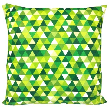 Poszewka na poduszkę 50x60 Pepitka zielona