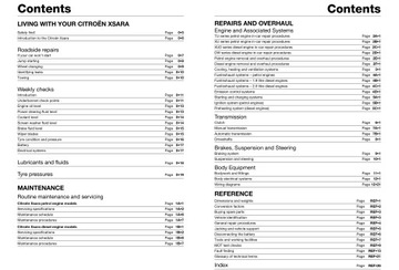 CITROEN XSARA (97-00) РЕМОНТ И ПРОВЕРКА