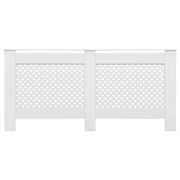 КРЫШКИ РАДИАТОРА, 2 ШТ, БЕЛЫЕ, 152X19X81,5 СМ