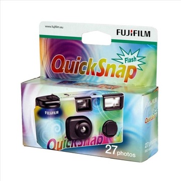 Aparat FUJI QuickSnap JEDNORAZOWY CZARNY