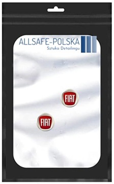 2x Emblemat Logo kluczyk FIAT 14mm| JAKOŚĆ | AS