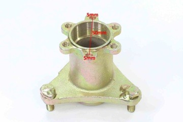 СТУПИЦА ПЕРЕДНЕГО КОЛЕСА ATV 125 BOMBARDIER ДИСКОВЫЙ ТОРМОЗ