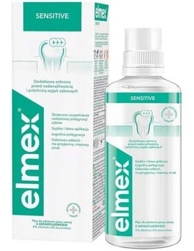 ELMEX Płyn SENSITIV do zębów wrażliwych 400ml