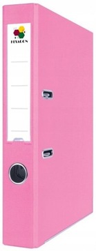 SEGREGATOR OFFICE A4 75 MM Z OKUCIEM RÓŻOWY