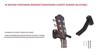 GITARA KLASYCZNA - SUPER JAKOŚĆ 4/4 TUNER + DVD!