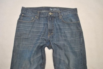 U Modne Spodnie Jeans Gap 36/32 Straight Fit z USA