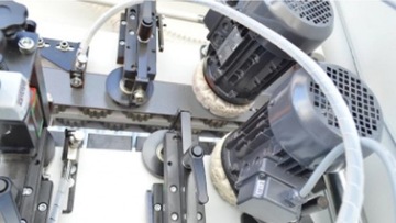 Okleiniarka kompaktowa wstępnym frezowaniem cyklina polerka oklejarka frez