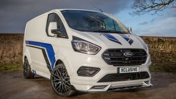 TRANSIT CUSTOM ПЕРЕДНИЙ СПЛИТЕР ПЛАСТИКОВЫЙ